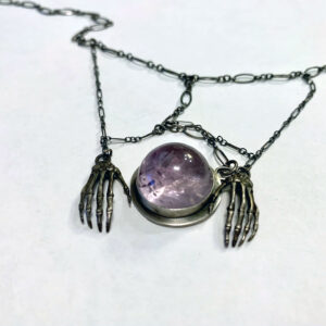 crystal ball necklace